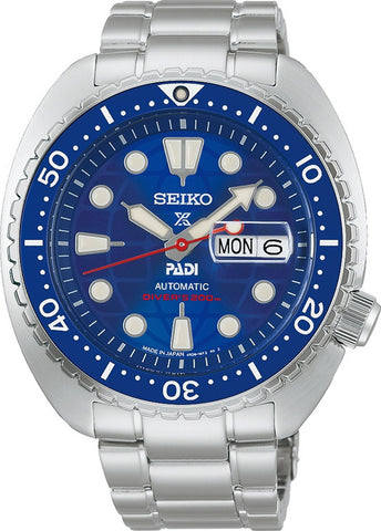 SEIKO HBB002J Limited Edition Mechanical Automatic Watch 60th Anniversary PADI Blue Dial Water Resistant
