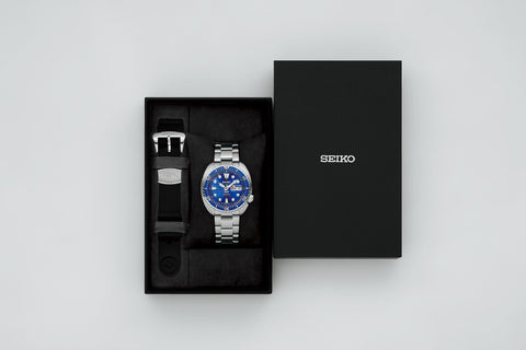 SEIKO HBB002J Limited Edition Mechanical Automatic Watch 60th Anniversary PADI Blue Dial Water Resistant