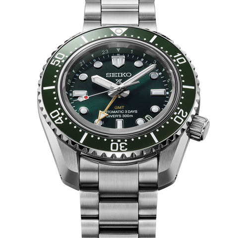 Seiko HBC001J HBC001 Mechanical Prospex Diver Scuba GMT Stainless stee ...