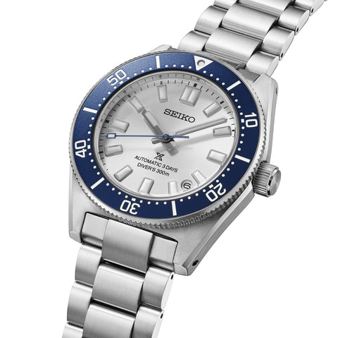 SEIKO HBC005J Limited Edition 145th Anniversary Automatic Mechanical Dive Watch White Stainless Steel 4000 Pieces Only