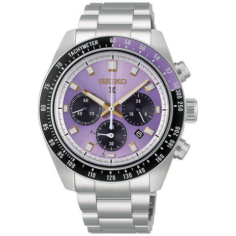 SEIKO HBJ005P Limited Edition 8000 Pieces Solar Powered Prospex 145th Anniversary Purple Dial Dive Watch