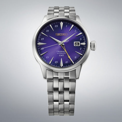 SEIKO HCB006J Limited Edition Mechanical Automatic Watch 145th Anniversary Presage Purple Dial 6000 Pieces Only