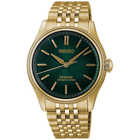 SEIKO HCC011J Limited Edition Mechanical Automatic Hand-Winding Presage Tradman's Bonsai Unique Green Dial 600 Pieces [Pre-Order: Releases Sep 5, 2026]
