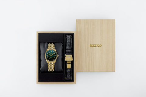 SEIKO HCC011J Limited Edition Mechanical Automatic Hand-Winding Presage Tradman's Bonsai Unique Green Dial 600 Pieces [Pre-Order: Releases Sep 5, 2026]