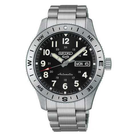 Seiko HDB006J mechanical sports Field series analog 4R36  Stainless Steel strap 2026.6 release
