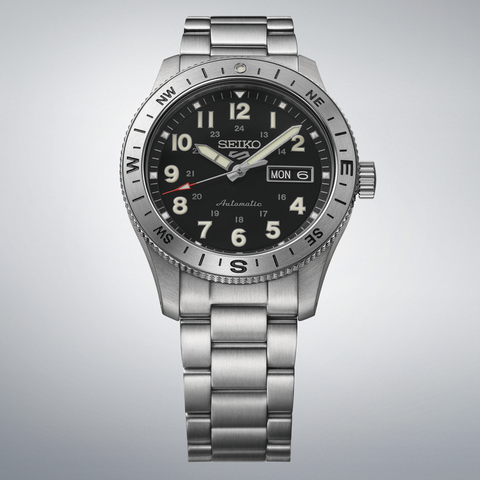 Seiko HDB006J mechanical sports Field series analog 4R36  Stainless Steel strap 2026.6 release