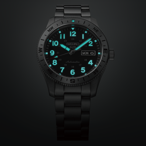 Seiko HDB006J mechanical sports Field series analog 4R36  Stainless Steel strap 2026.6 release