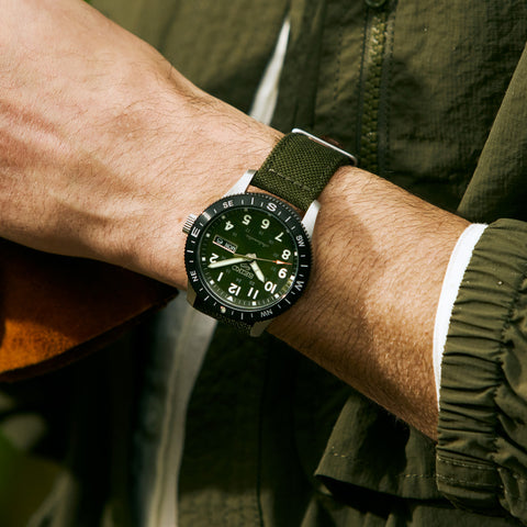 Seiko HDB008J Automatic mechanical sports Field series analog 4R36 Nylon strap 2026.6 release