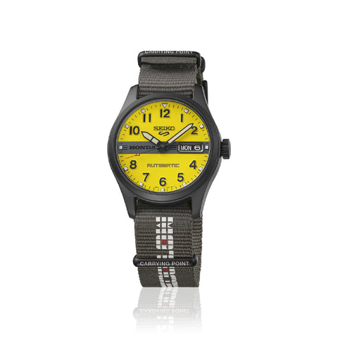 SEIKO HDB010J Limited Edition Mechanical Automatic Hand-Winding Seiko 5 Sports Collaboration Model Yellow 8000 Pieces [Pre-Order: Releases Sep 5, 2026]