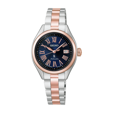 Seiko HEA002J Mechanical LUKIA Grow analog Stainless Steel strap ladie ...