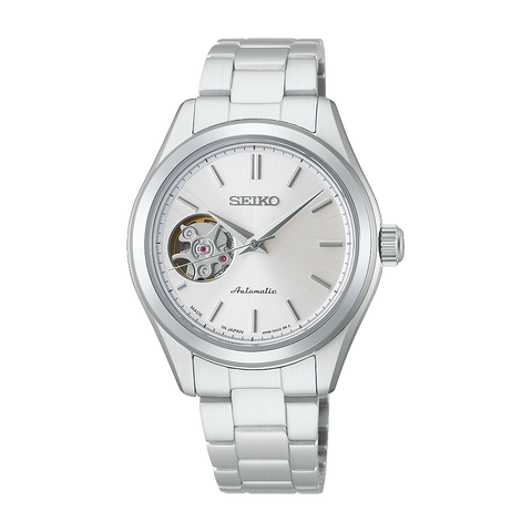 Seiko analog HFB007J ladies' Mechanical Stainless steel strap Watch 20 ...
