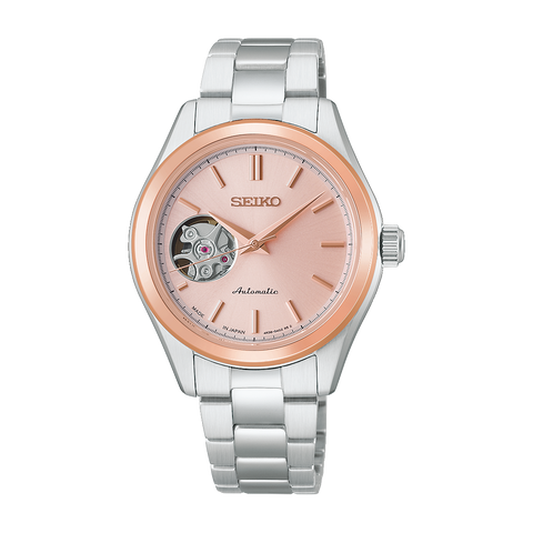 Seiko HFB010J analog ladies' Mechanical Stainless steel strap Watch 20 ...
