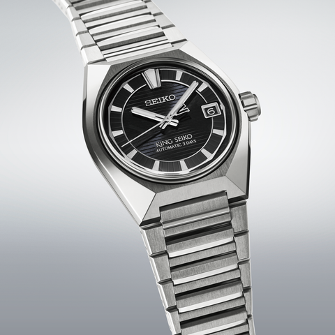 Seiko King Seiko HKF003J / HKF003 Automatic Mechanical Titanium Sapphire 100m Watch