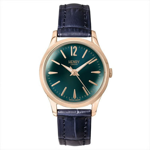 HL25S0128NV Stratford Green Watch 2-Year Warranty Stylish Design Durable Build Water Resistant