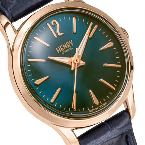 HL25S0128NV Stratford Green Watch 2-Year Warranty Stylish Design Durable Build Water Resistant