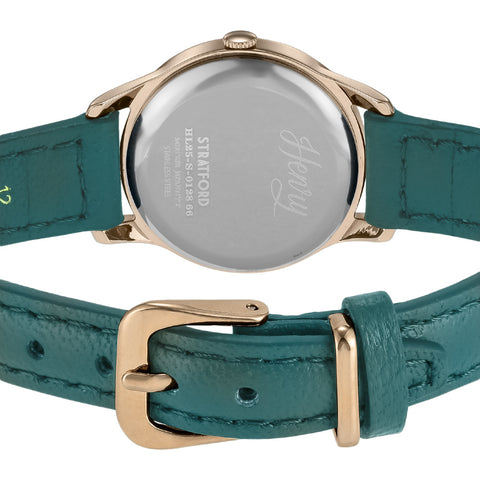 HL25S0128 Stratford Green Watch 2-Year Warranty Stylish Design Water Resistant Durable Construction