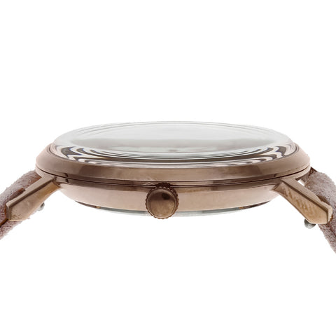 HL34CSSPKRG Regency Watch 2-Year Warranty Elegant White Design Water Resistant Stylish Rose Gold Accents
