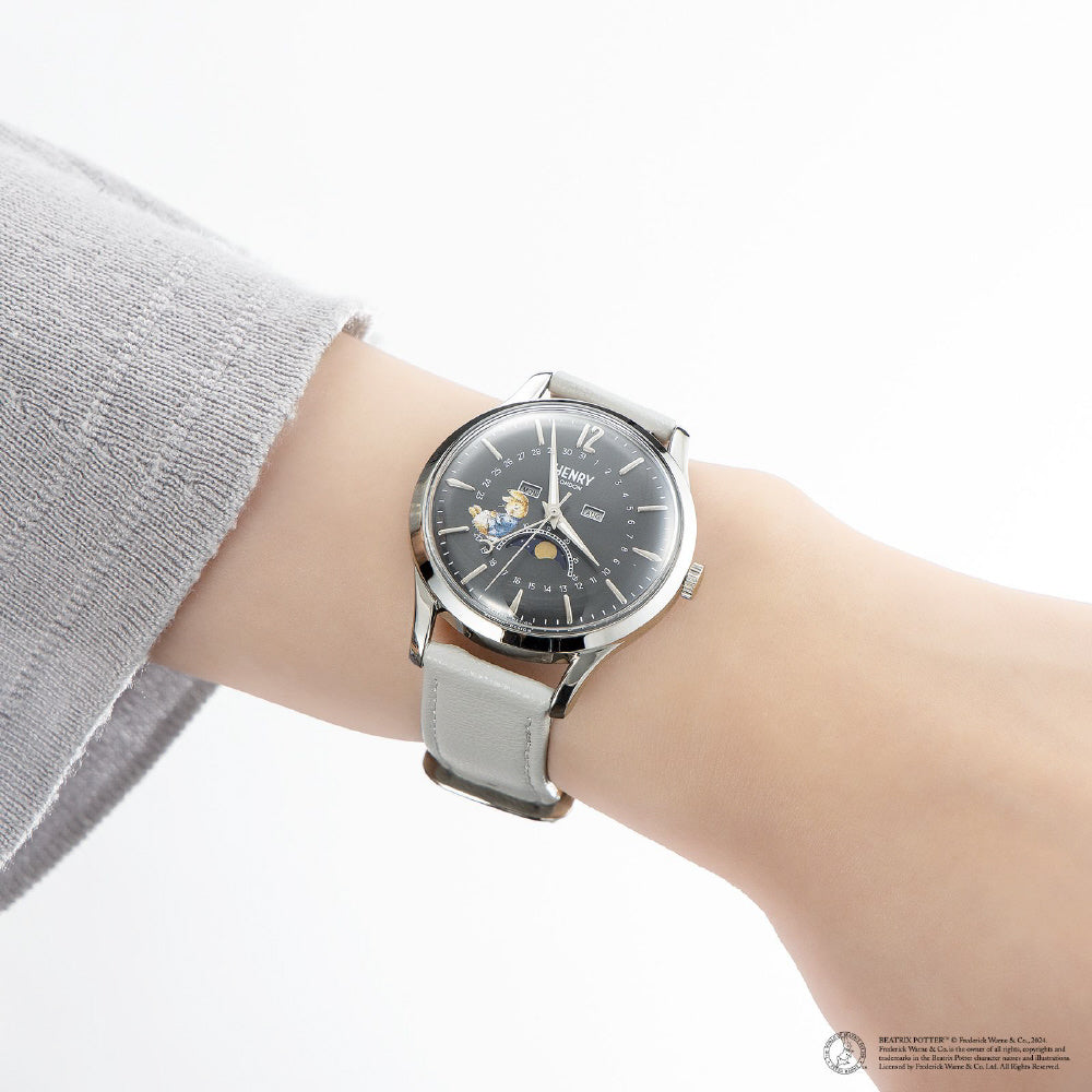HENRY LONDON HL39-LM-0209-PR Watch - Peter Rabbit Collaboration 2-Year Warranty Gray Elegant Design Timeless Style (Image 7)