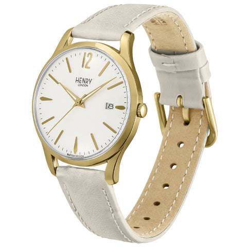 HL39M0008WH Westminster White Watch 2-Year Warranty Elegant Design Durable Build Water Resistant