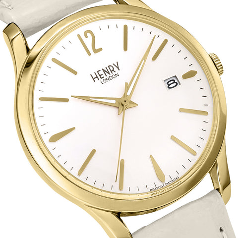 HL39M0008WH Westminster White Watch 2-Year Warranty Elegant Design Durable Build Water Resistant