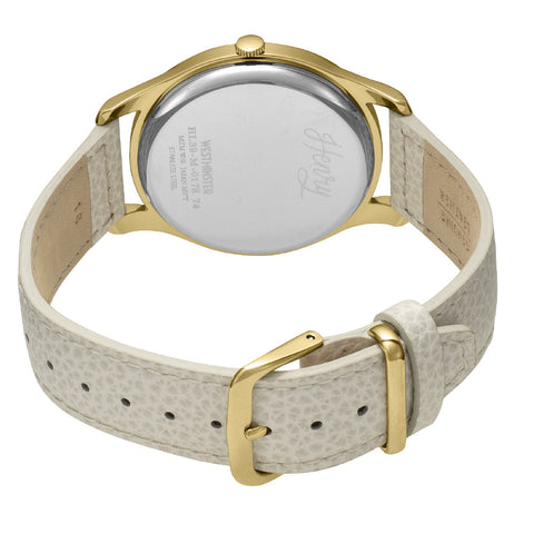 HL39M0178WH Heritage 2-Year Warranty Black Stainless Steel Water Resistant Elegant Design