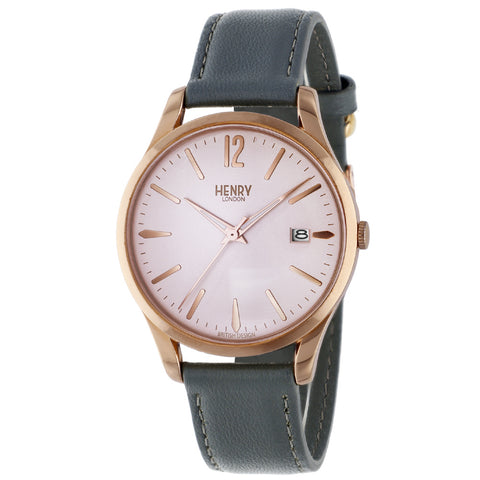 HL39S0156GY SHOREDITCH 2-Year Warranty Pink Elegant Design Water Resistant Stylish Timepiece