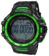 IBTED281GN IB-TE-D281-GN Stylish Stopwatch Function Durable Green Design Water-Resistant Lightweight Construction
