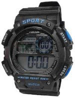 IBTED282BL IB-TE-D282-BL Watch - Stylish Stopwatch Function Durable Water-Resistant Sleek Blue Design Perfect for Sports