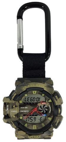 IBCBAD079BR CREPHA Hanging Watch Green Stylish Design Durable Material Unique Timekeeping
