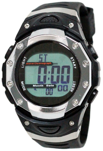 IBFDM7863SV Solar Powered Radio-Controlled Watch - Sleek Silver Design - Water Resistant - Eco-Friendly Technology
