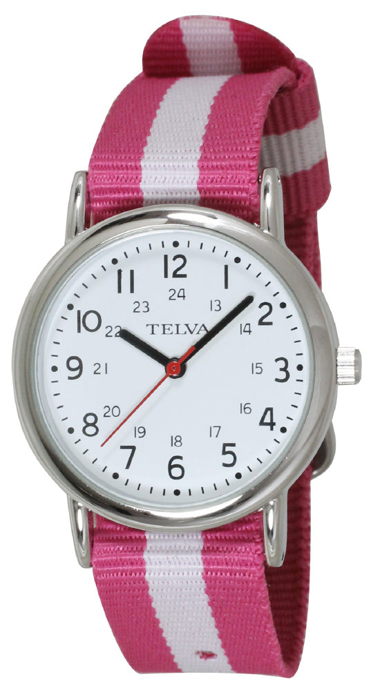 CLEVER IBTEAM042PKS Watch - NATO Type Band in Vibrant Pink for Durable Wear, Adjustable Fit, and Stylish Everyday Use