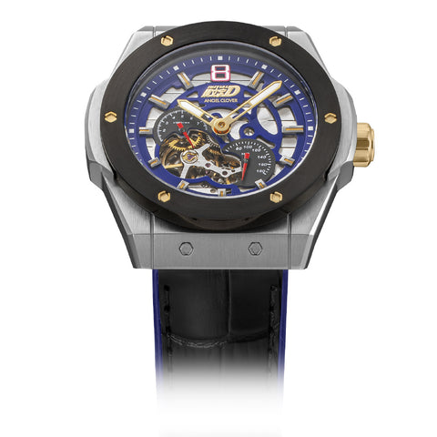 IN45GC8 Initial D Collaboration BUNTA FUJIWARA Model Limited Edition Water Resistant Quartz Movement 1 Year Warranty