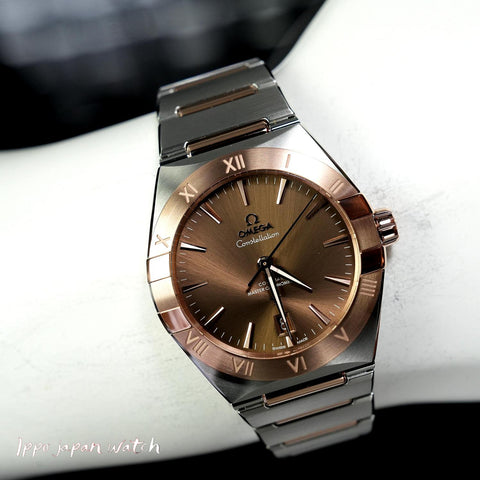 OMEGA Constellation 5-Year Warranty Brown 131.20.39.20.13.001 [Parallel Import]