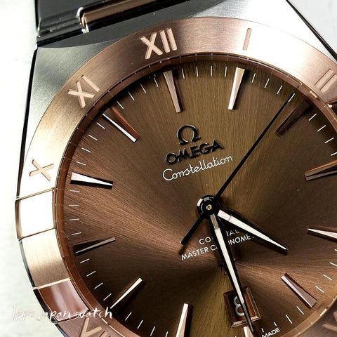 OMEGA Constellation 5-Year Warranty Brown 131.20.39.20.13.001 [Parallel Import]