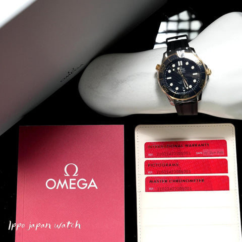 OMEGA Seamaster Diver 300M Black 5-Year Warranty 210.22.42.20.01.001 [Parallel Import]