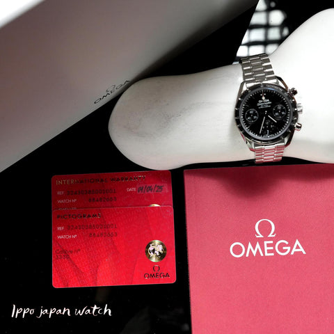 OMEGA 324.30.38.50.01.001 Watch - Speedmaster 5-Year Warranty Black [Parallel Import] (Image 8)