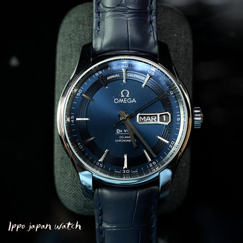 OMEGA 431.33.41.22.03.001 Watch - Men's Omega De Ville Hour Vision Parallel Import 5-Year Warranty