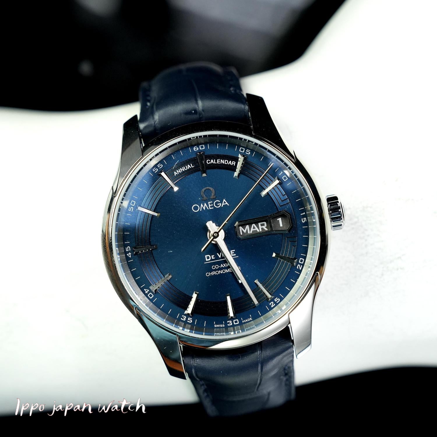 OMEGA 431.33.41.22.03.001 Watch - Men's Omega De Ville Hour Vision Parallel Import 5-Year Warranty (Image 7)