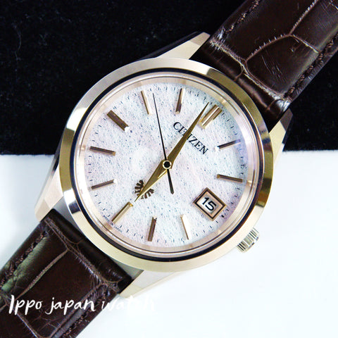 Citizen Men's Watch The CITIZEN 30th Anniversary Limited Edition High Precision Solar-powered Eco-Drive Annual Deviation ±5 Seconds, Iconic Nature Collection, Japanese Paper Dial AQ4106-00A