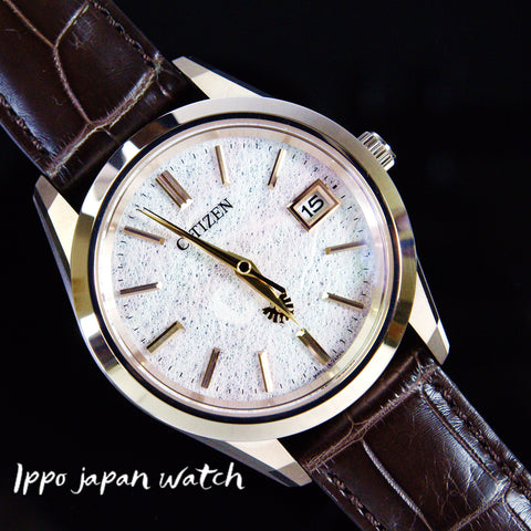 Citizen Men's Watch The CITIZEN 30th Anniversary Limited Edition High Precision Solar-powered Eco-Drive Annual Deviation ±5 Seconds, Iconic Nature Collection, Japanese Paper Dial AQ4106-00A