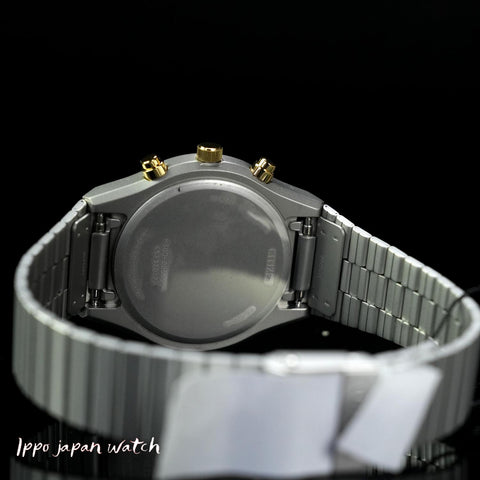 Citizen AT2544-64E RECORD LABEL Solar Power Eco-Drive 1984