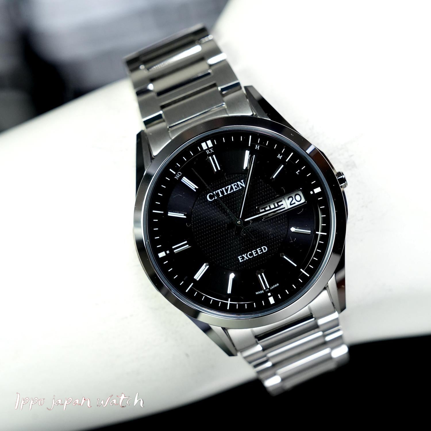 Citizen EXCEED AT6030-51E Eco-Drive Radio-Controlled Watch Day