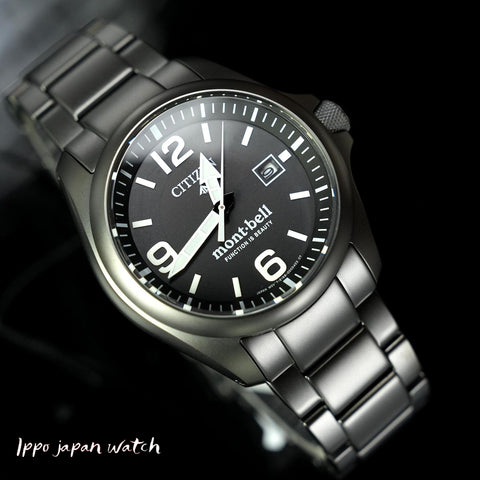 Citizen PROMASTER x mont-bell BN0245-58E Eco-Drive Super Titanium analog Limited Edition Watch   2025.10.09 release