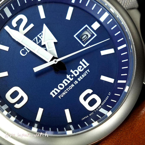 Citizen PROMASTER BN0247-01L x mont-bell Eco-Drive Super Titanium analog Limited Edition Watch 2025.10.09 release