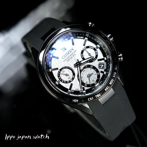 Citizen ATTESA Men's Watch Eco-Drive Solar Powered GPS Satellite Radio Watch Double Direct Flight ACT Line CC4055-14H