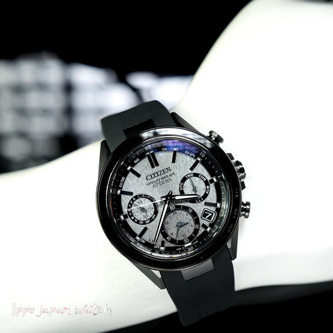 Citizen ATTESA Men's Watch Eco-Drive Solar Powered GPS Satellite Radio Watch Double Direct Flight ACT Line CC4055-14H