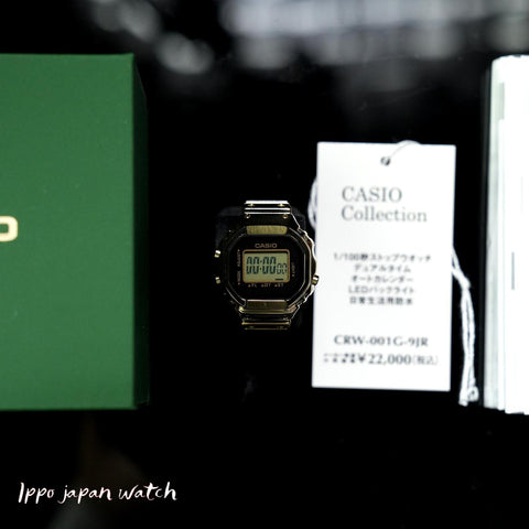 Casio analog CRW-001G-9JR/CRW-001G-9World Time alarm Auto-Calendar RING WATCH  2025.10 release