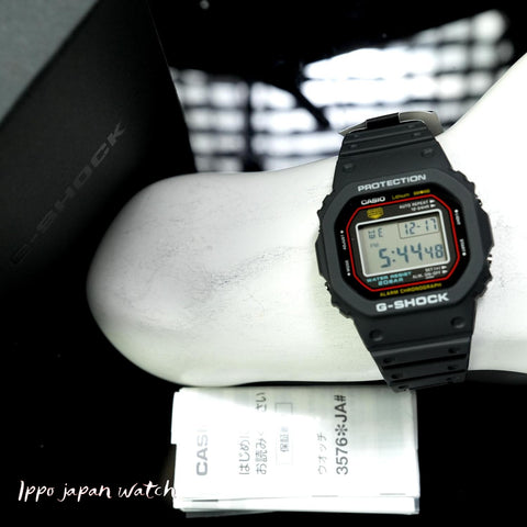 CASIO DW5000R1AJF G-SHOCK First Generation Reissue Model Black DW-5000R-1AJF by CASIO - Iconic Durable Watch with Shock Resistance and Water Resistance