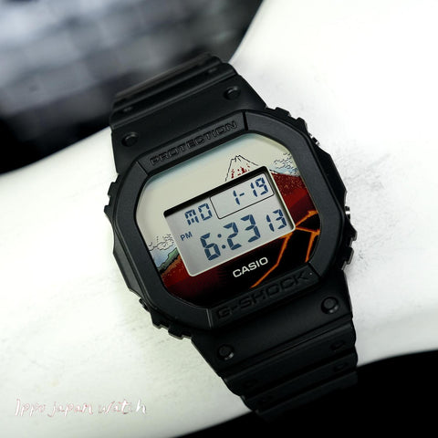Casio G-shock DW-5600KHSH25-1JR DIGITAL  Black popular design pattern model watch 2026.1.10 release
