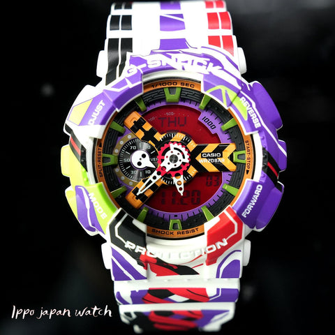 Casio G-shock  GA-110EVA30-7AJR Evangelion collaboration model Digital Analog watch 2025.10 release